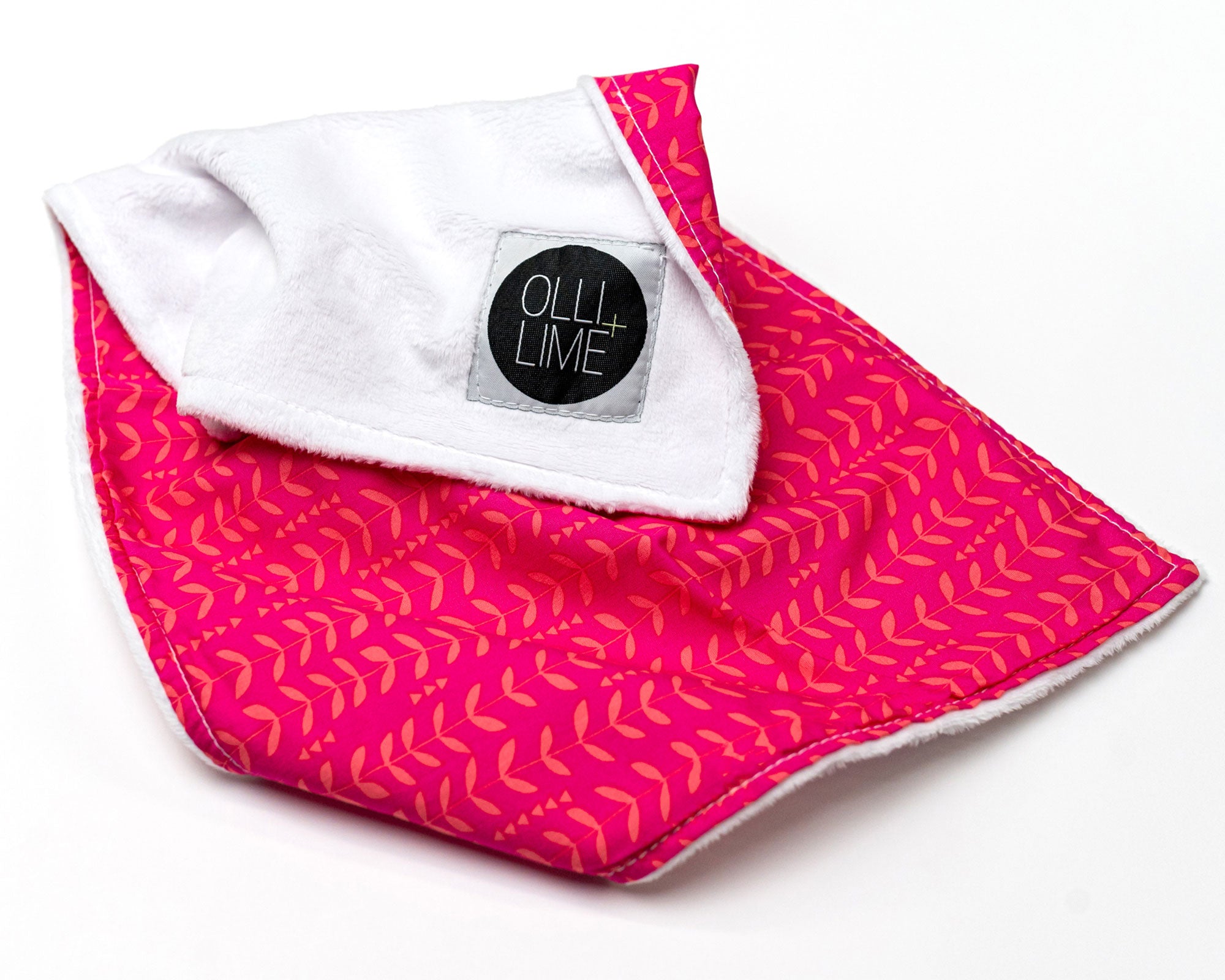 Dreamy Ferns - Lovey Cuddle - Marigold on Fuchsia - Olli+Lime